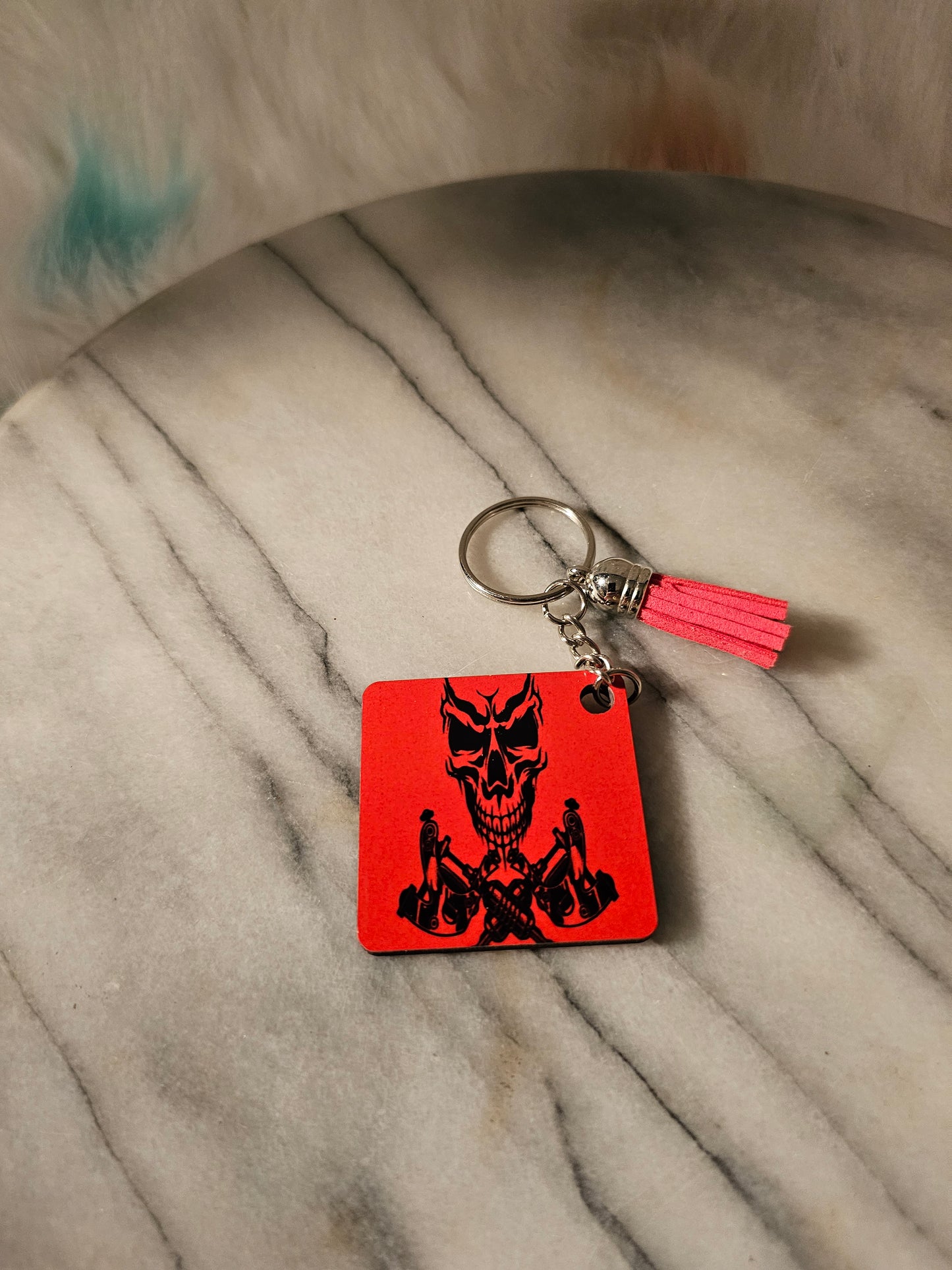 Sublimation square I am going to get you Keychain