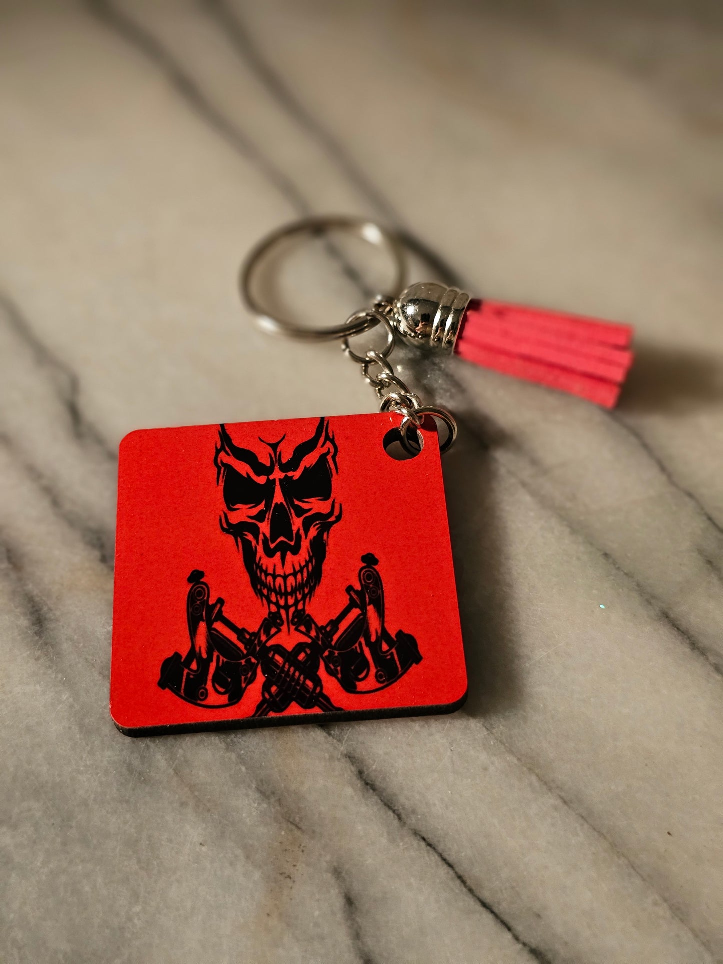 Sublimation square I am going to get you Keychain